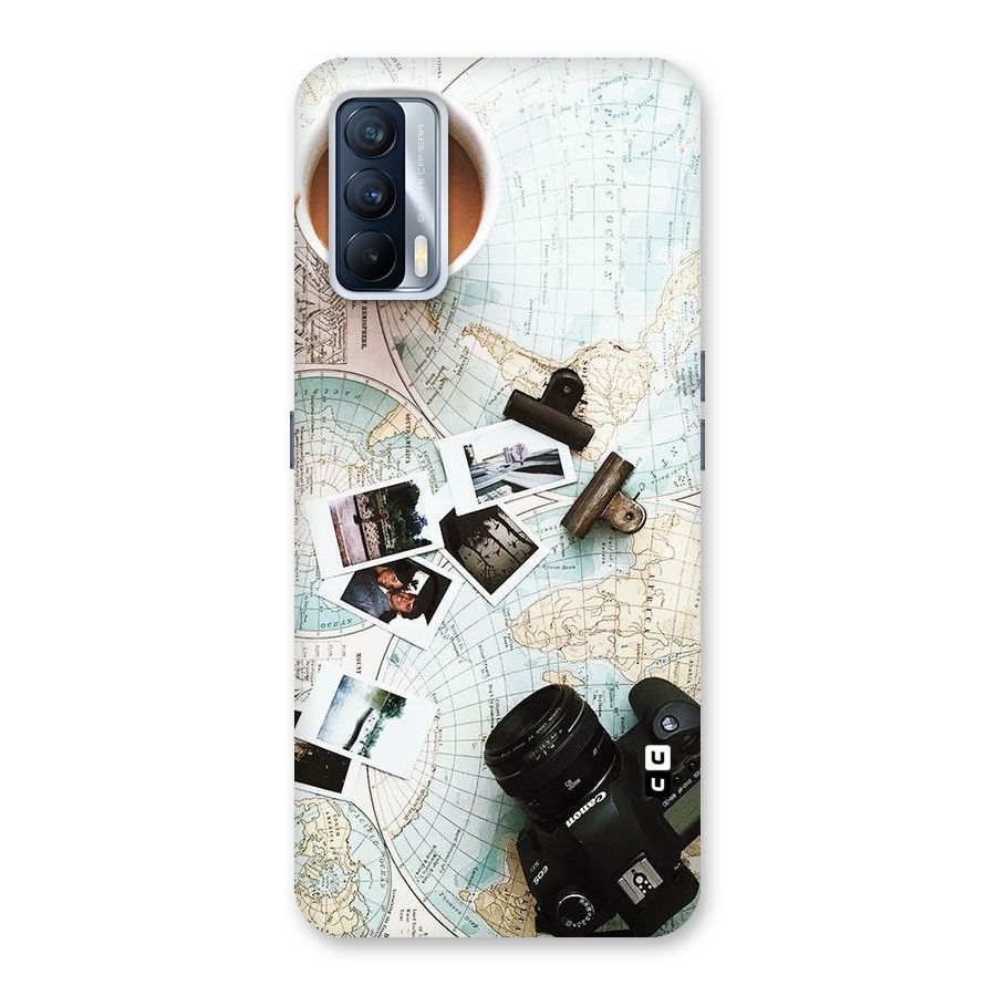 Post Stamps Travel Back Case for Realme X7