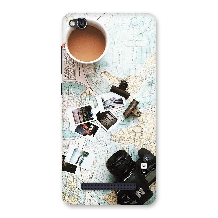 Post Stamps Travel Back Case for Redmi 4A