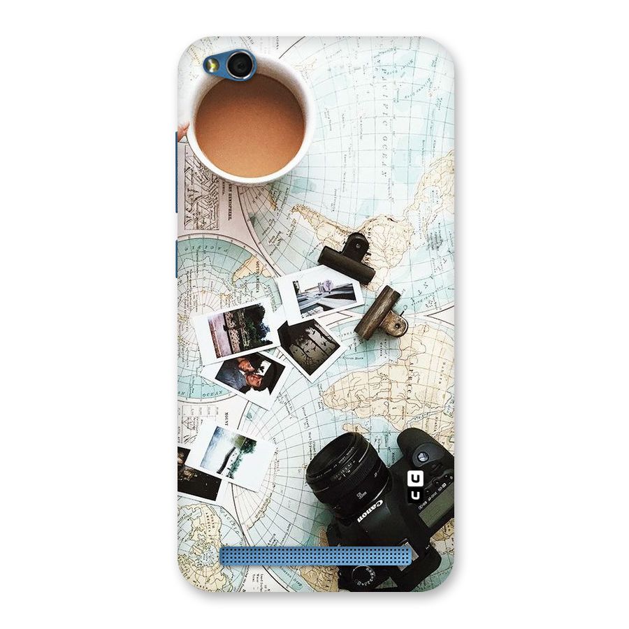 Post Stamps Travel Back Case for Redmi 5A