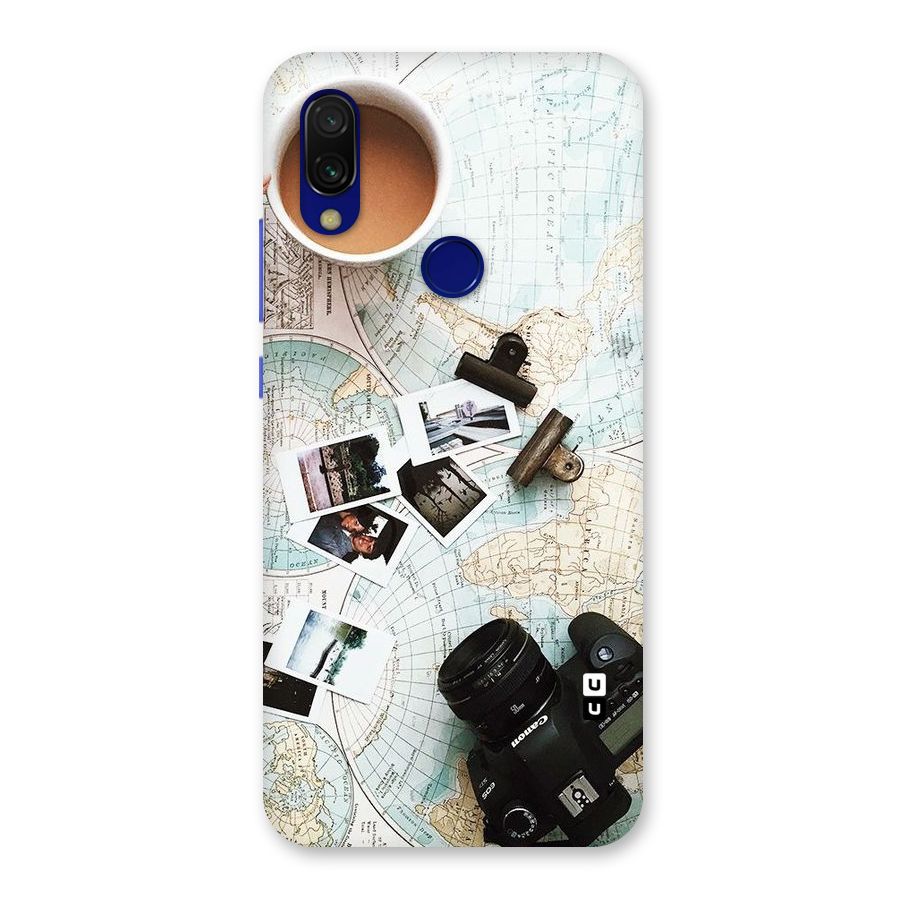 Post Stamps Travel Back Case for Redmi 7