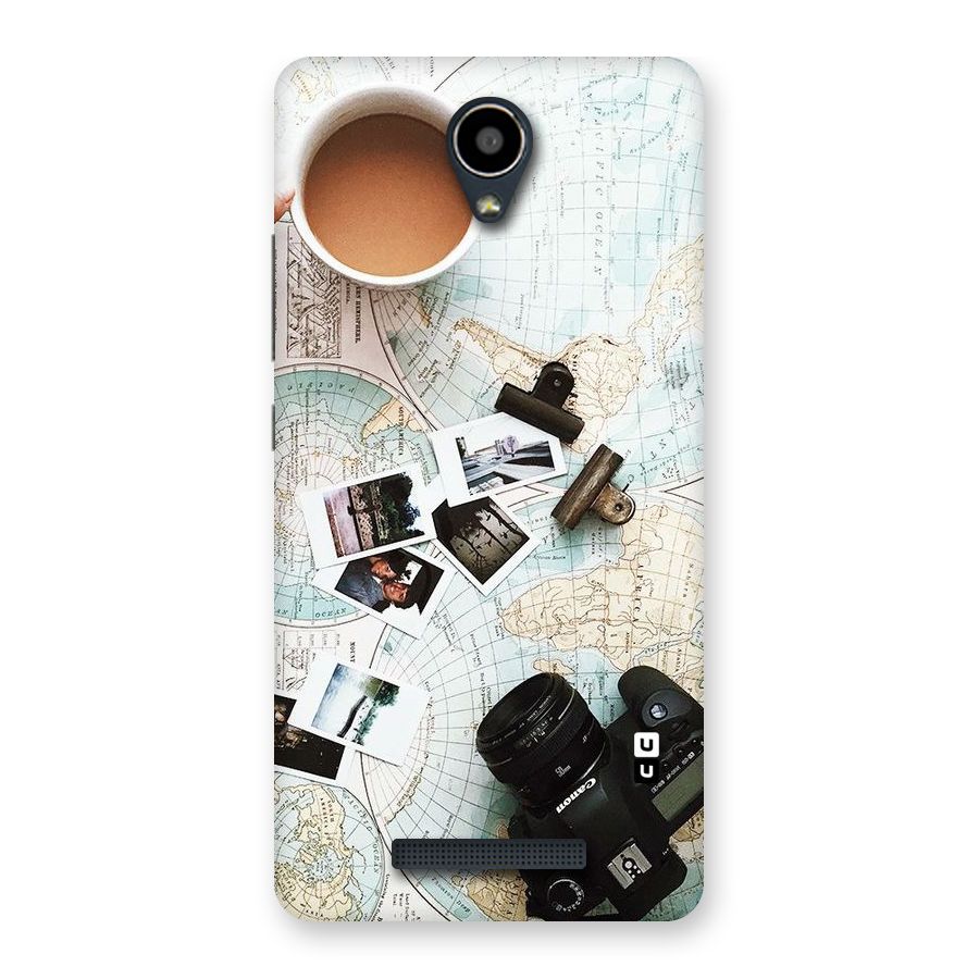 Post Stamps Travel Back Case for Redmi Note 2