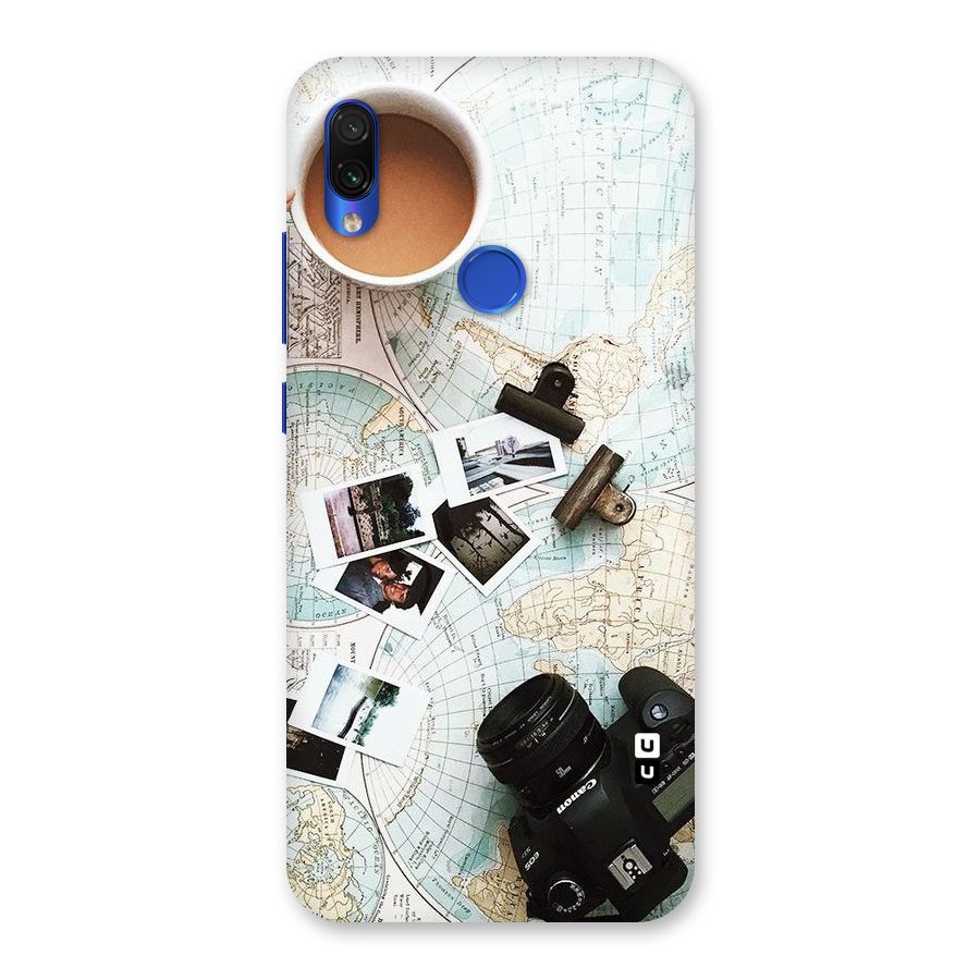 Post Stamps Travel Back Case for Redmi Note 7S