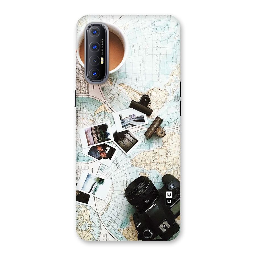 Post Stamps Travel Back Case for Reno3 Pro