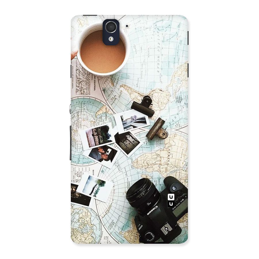 Post Stamps Travel Back Case for Sony Xperia Z