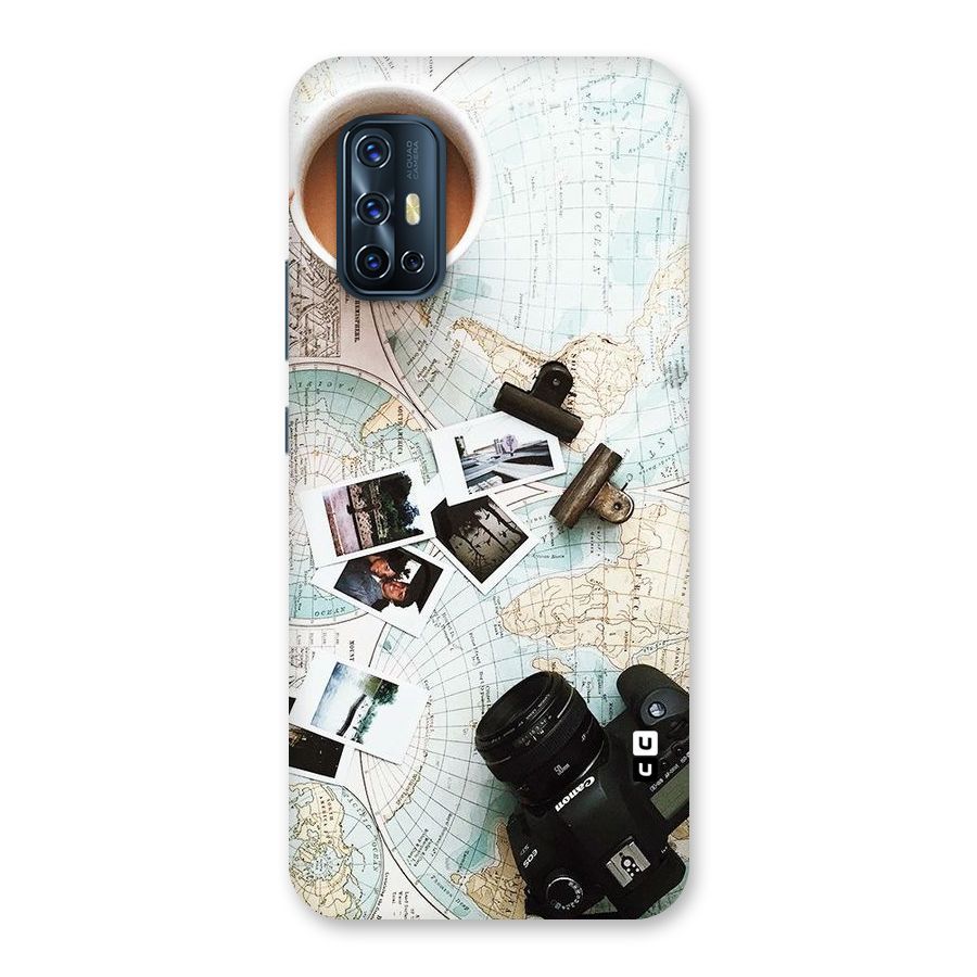 Post Stamps Travel Back Case for Vivo V17