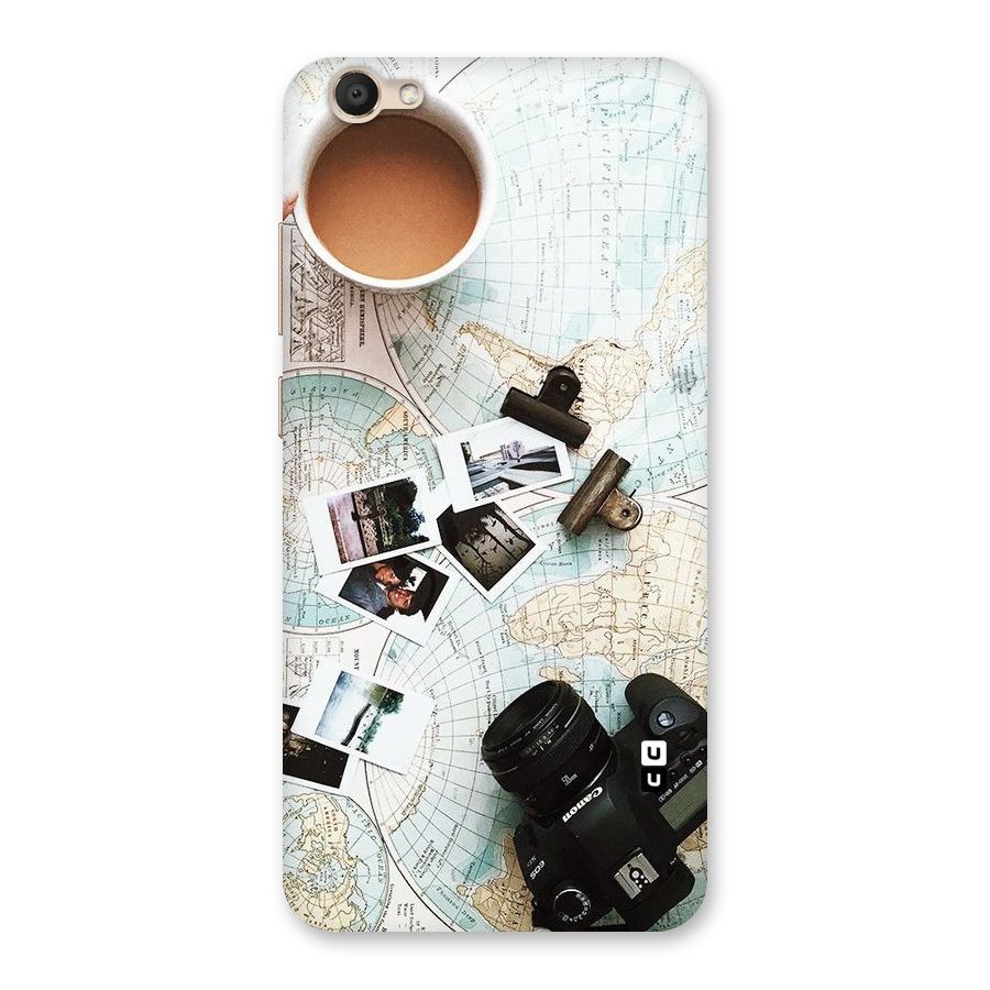 Post Stamps Travel Back Case for Vivo V5