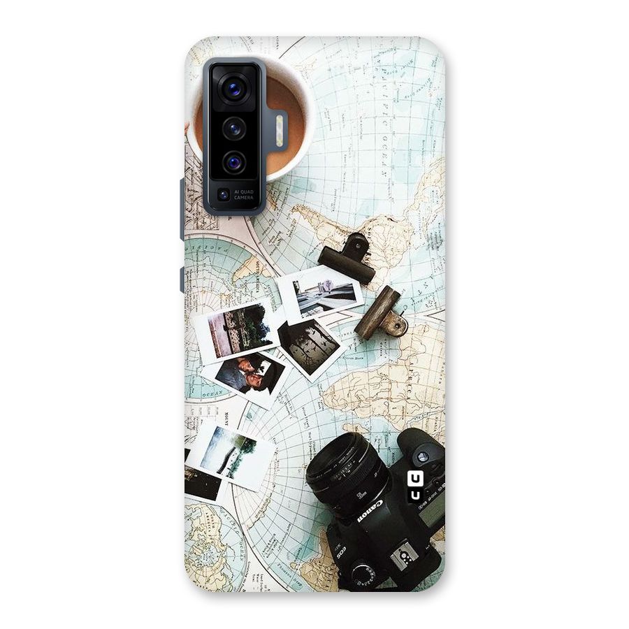 Post Stamps Travel Back Case for Vivo X50