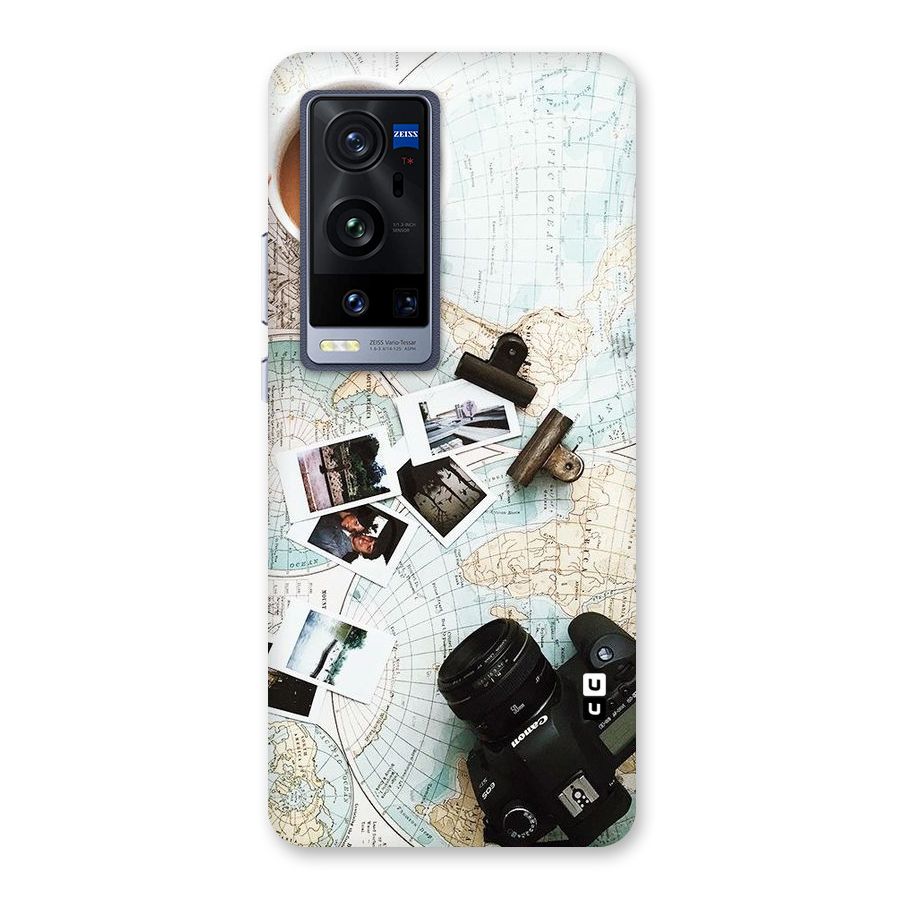 Post Stamps Travel Back Case for Vivo X60 Pro Plus