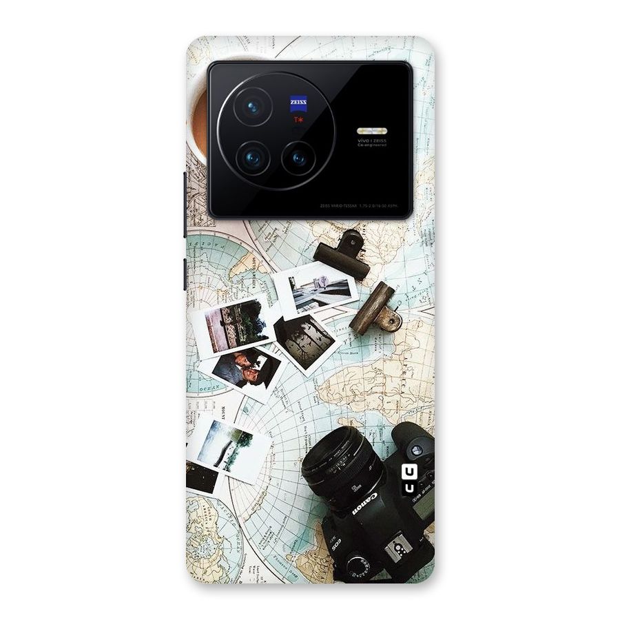 Post Stamps Travel Back Case for Vivo X80