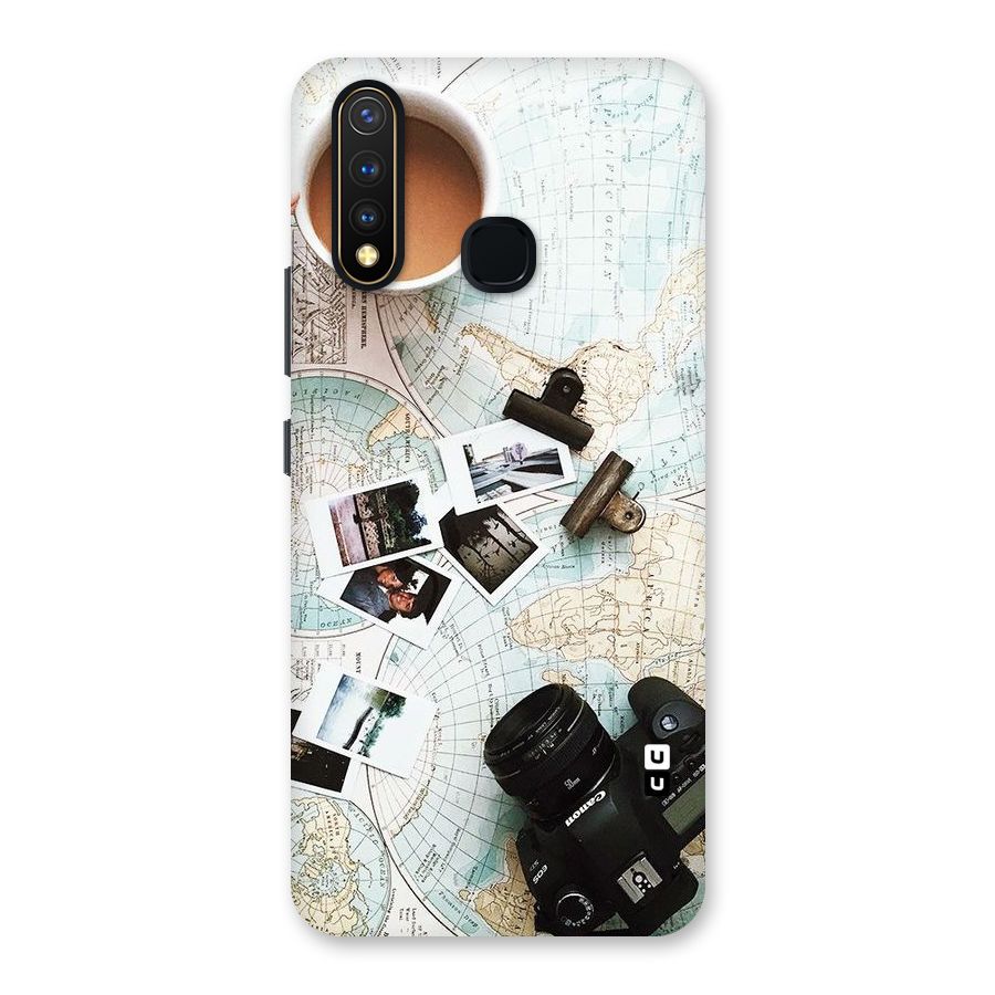 Post Stamps Travel Back Case for Vivo Y19
