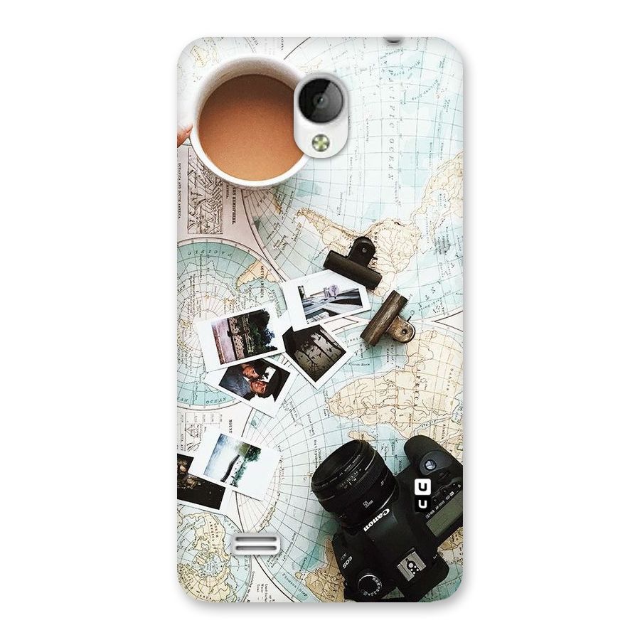 Post Stamps Travel Back Case for Vivo Y21