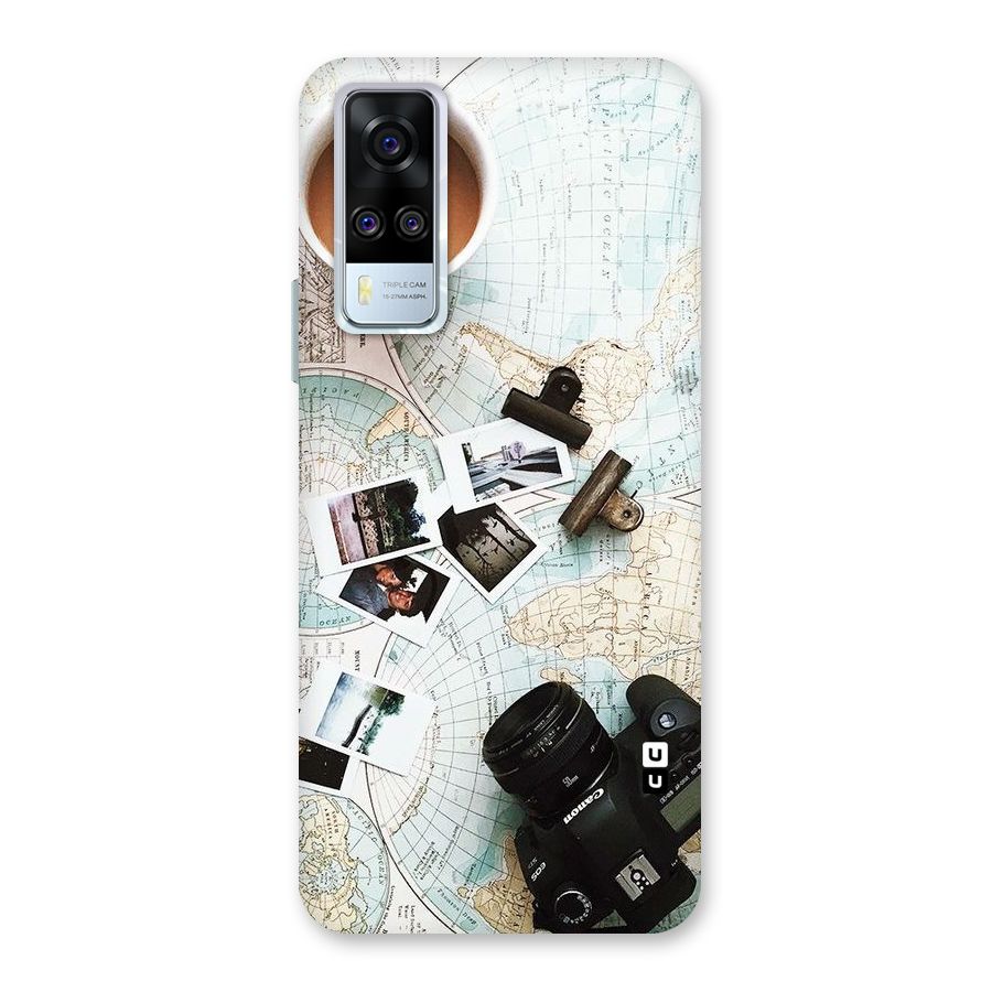 Post Stamps Travel Back Case for Vivo Y31