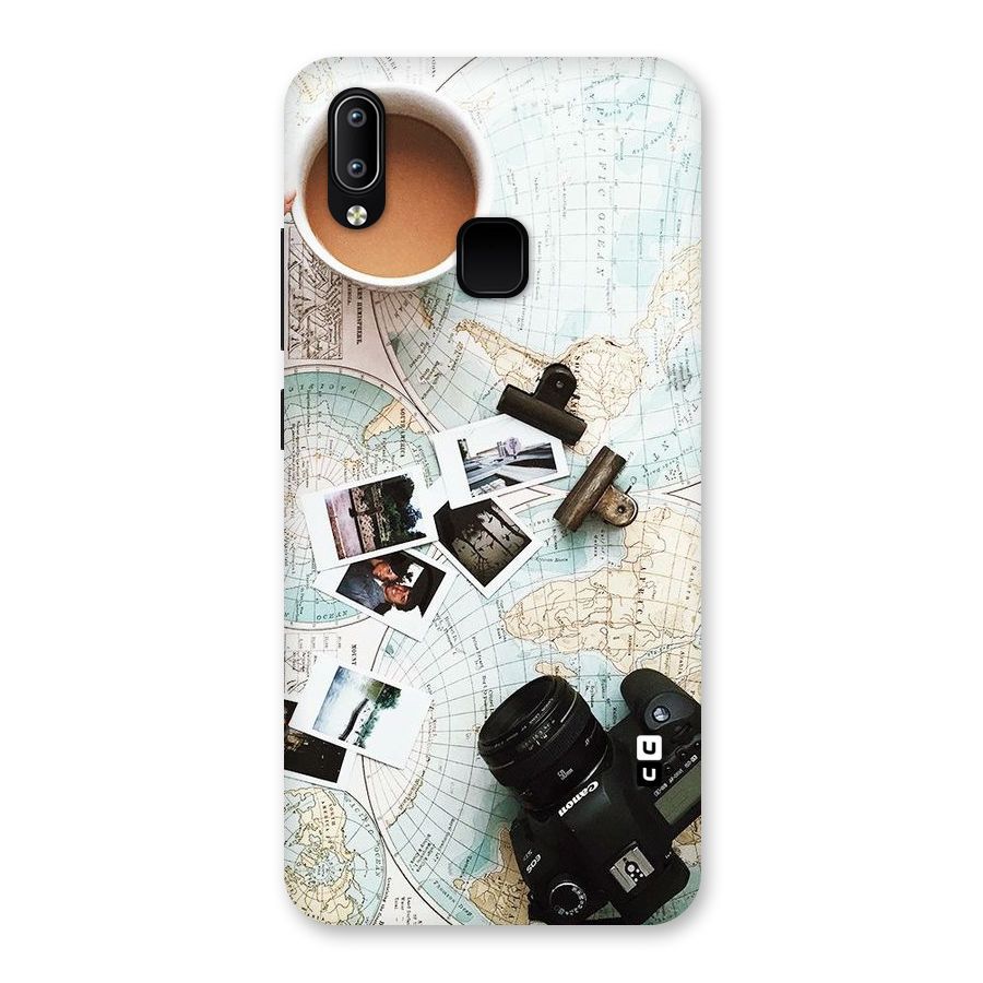 Post Stamps Travel Back Case for Vivo Y93