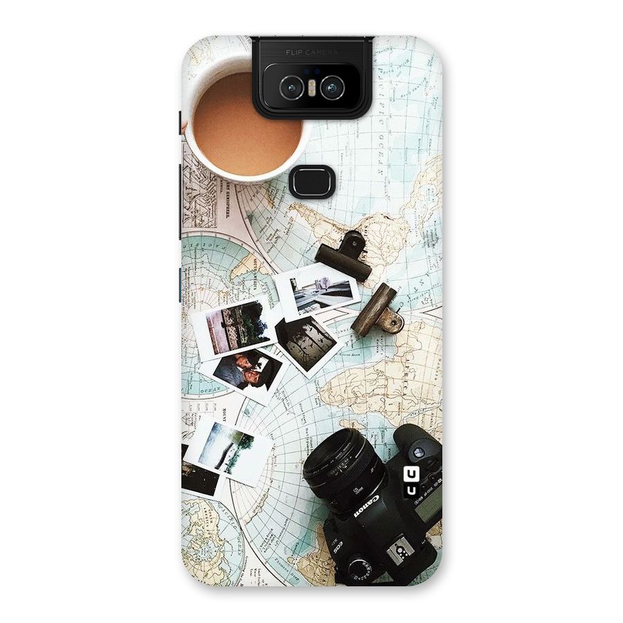 Post Stamps Travel Back Case for Zenfone 6z