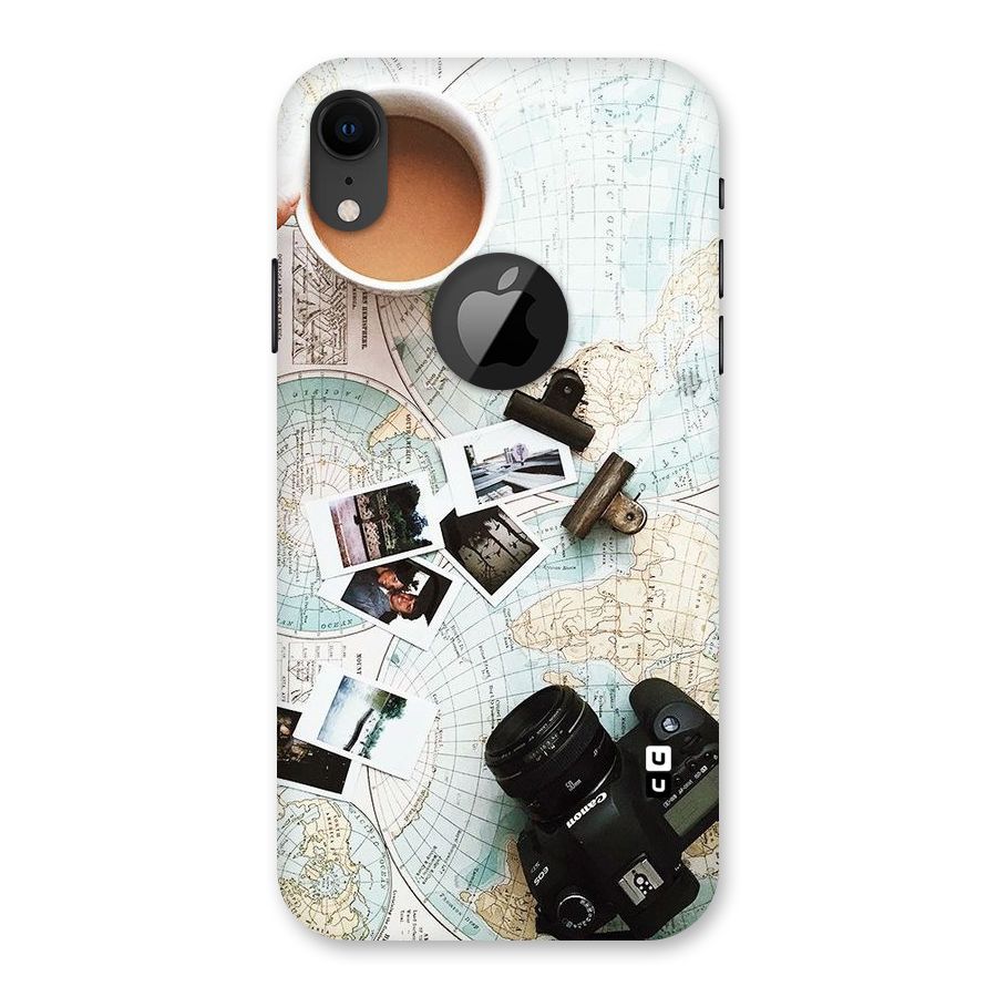 Post Stamps Travel Back Case for iPhone XR Logo Cut