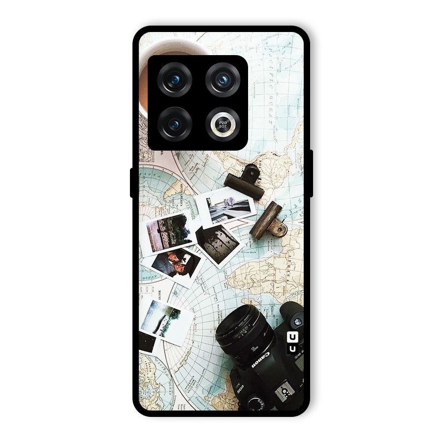 Post Stamps Travel Glass Back Case for OnePlus 10 Pro 5G