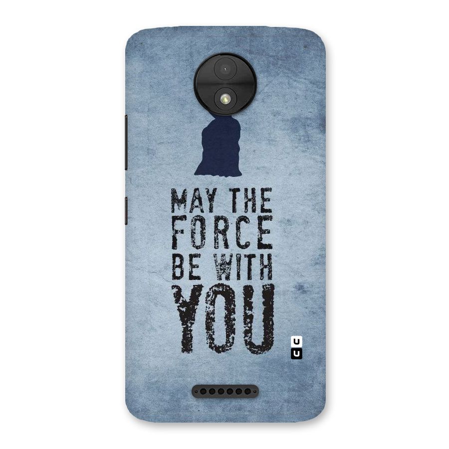 Power With You Back Case for Moto C