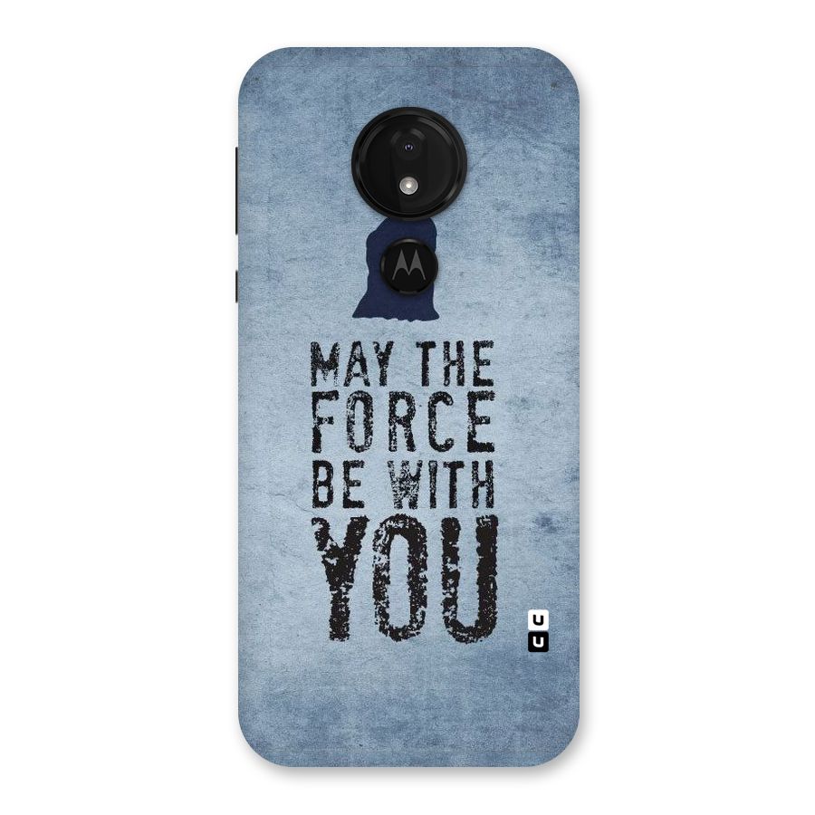 Power With You Back Case for Moto G7 Power