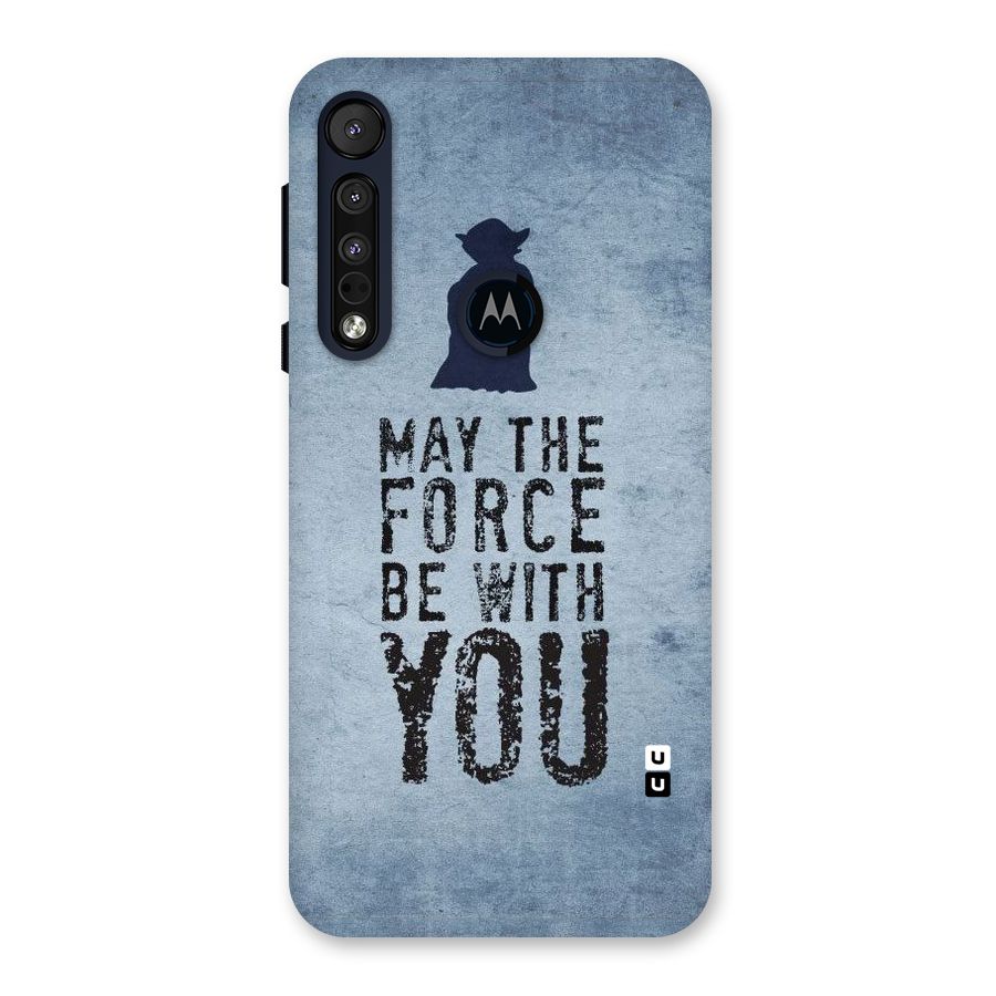 Power With You Back Case for Motorola One Macro