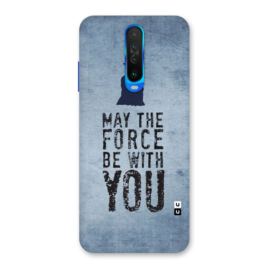 Power With You Back Case for Poco X2