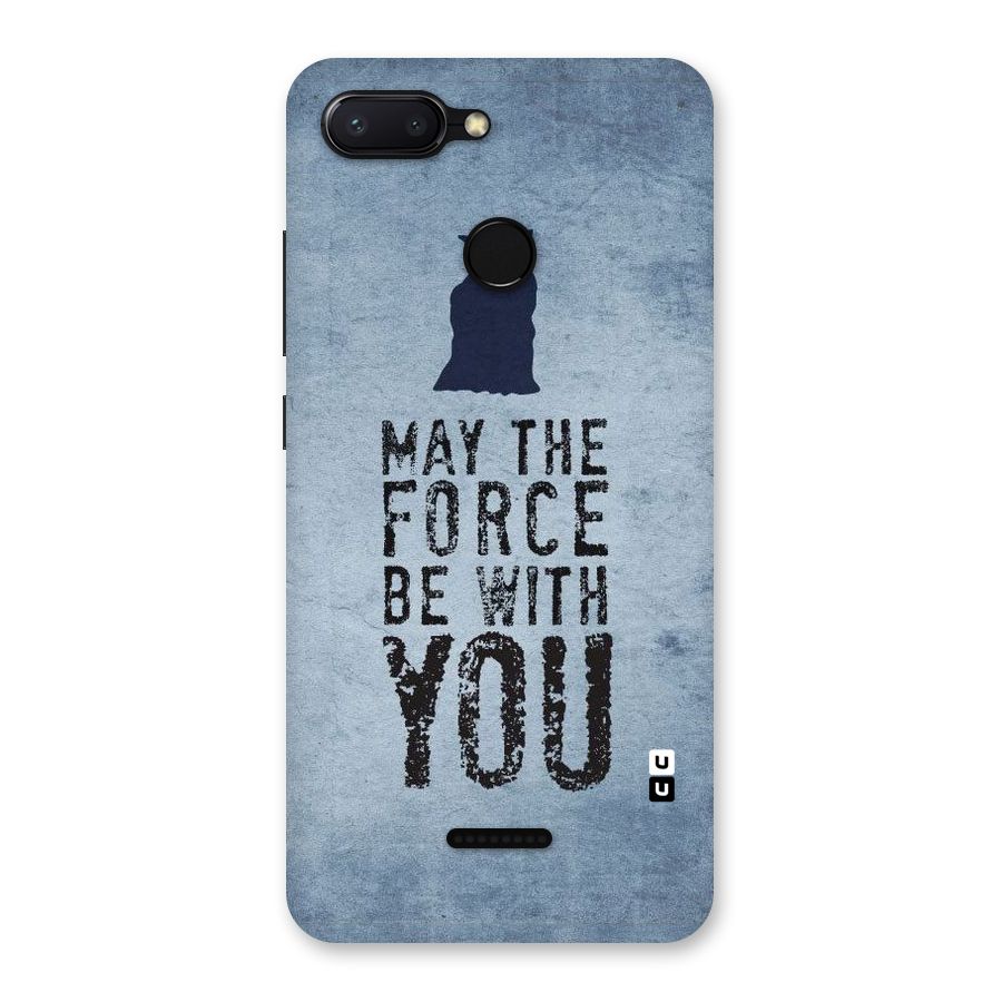 Power With You Back Case for Redmi 6