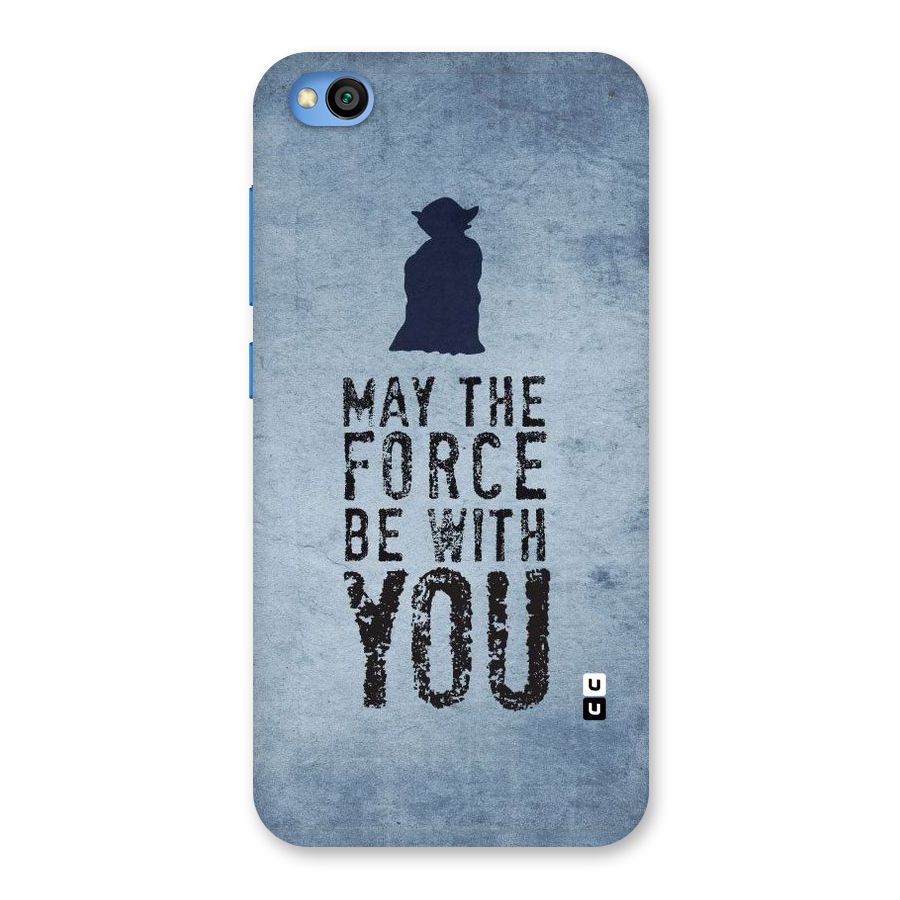 Power With You Back Case for Redmi Go