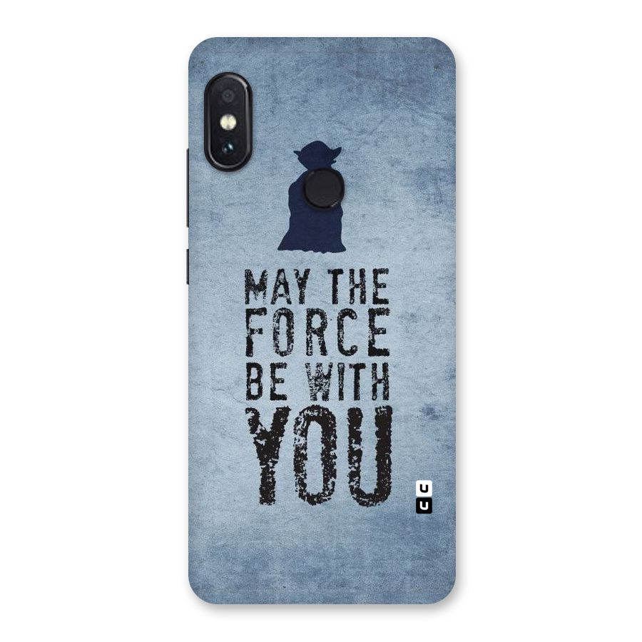Power With You Back Case for Redmi Note 5 Pro