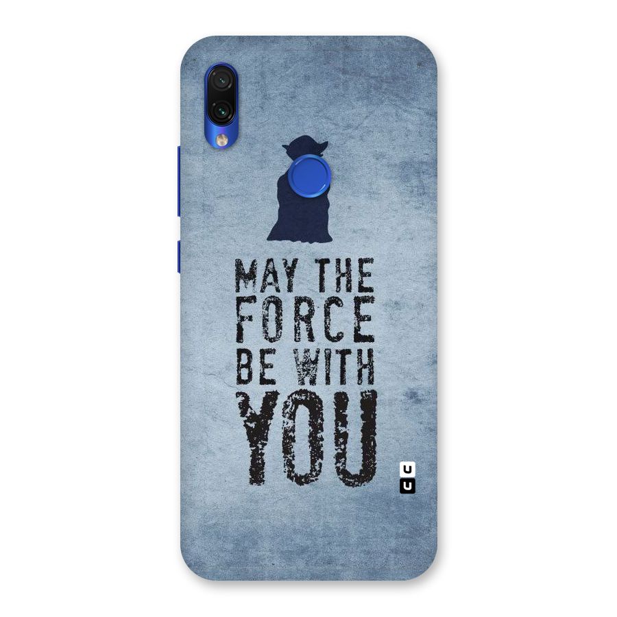 Power With You Back Case for Redmi Note 7S