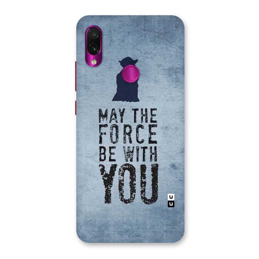 Power With You Back Case for Redmi Note 7 Pro
