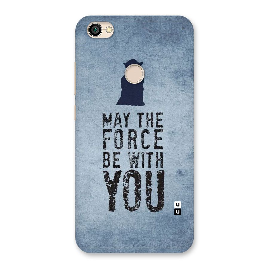 Power With You Back Case for Redmi Y1 2017