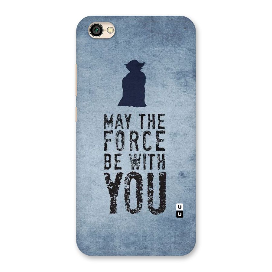 Power With You Back Case for Redmi Y1 Lite