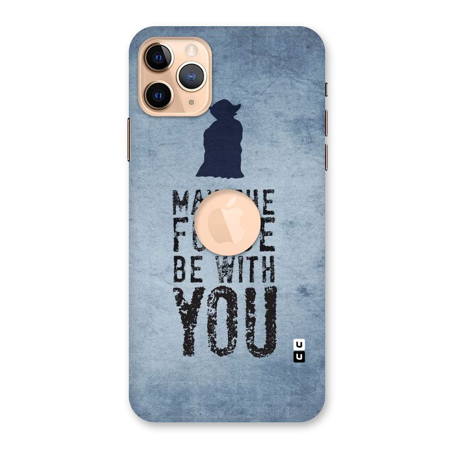Power With You Back Case for iPhone 11 Pro Max Logo Cut