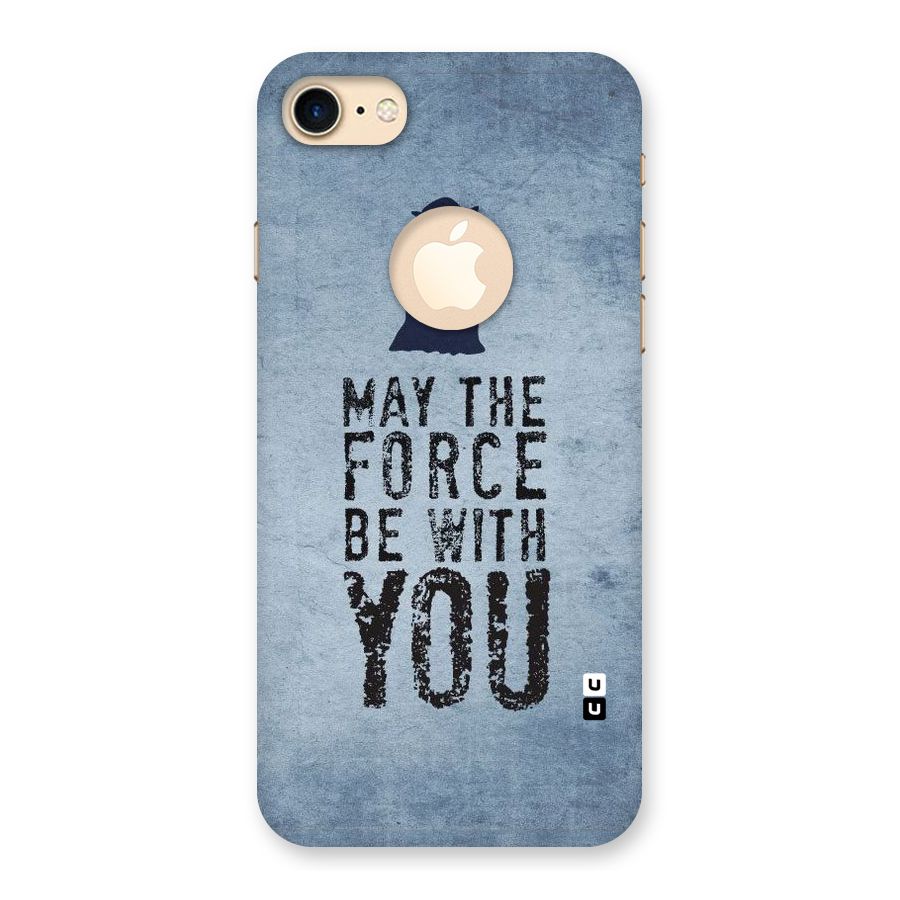 Power With You Back Case for iPhone 7 Logo Cut