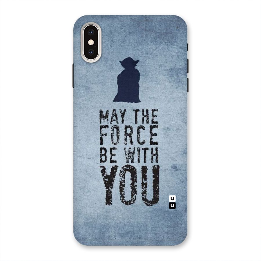 Power With You Back Case for iPhone XS Max