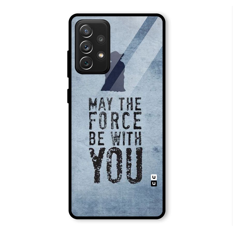 Power With You Glass Back Case for Galaxy A72