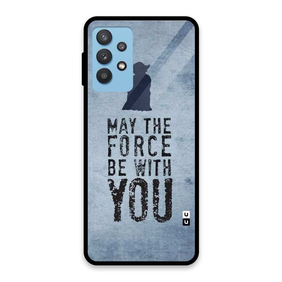 Power With You Glass Back Case for Galaxy M32 5G
