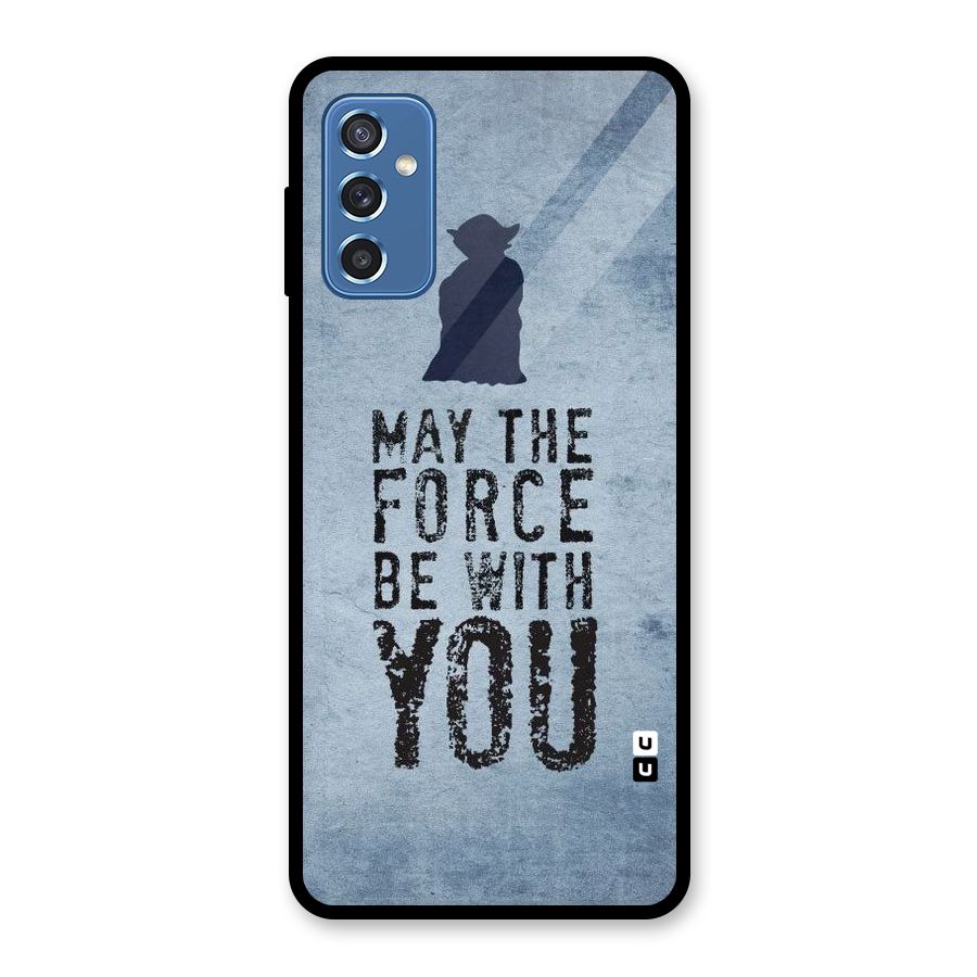Power With You Glass Back Case for Galaxy M52 5G