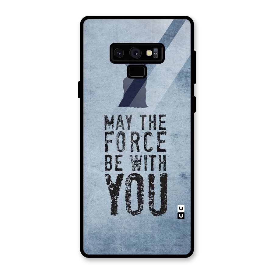 Power With You Glass Back Case for Galaxy Note 9