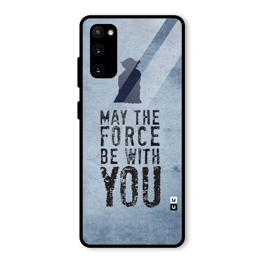 Power With You Glass Back Case for Galaxy S20 FE