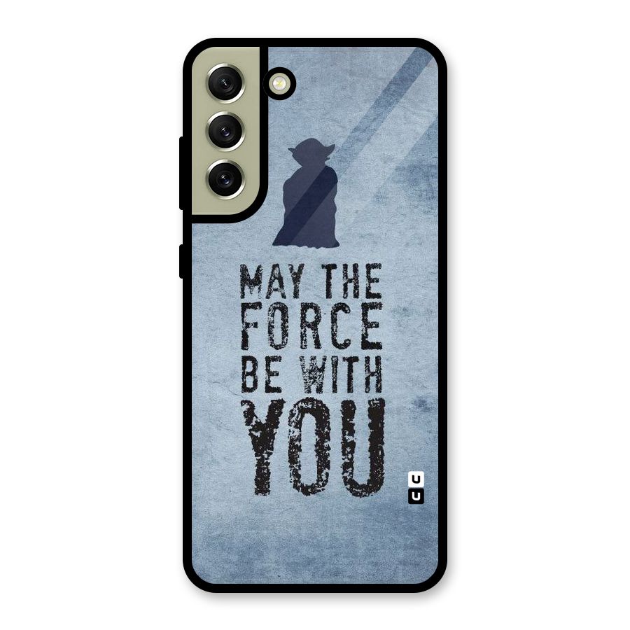 Power With You Glass Back Case for Galaxy S21 FE 5G