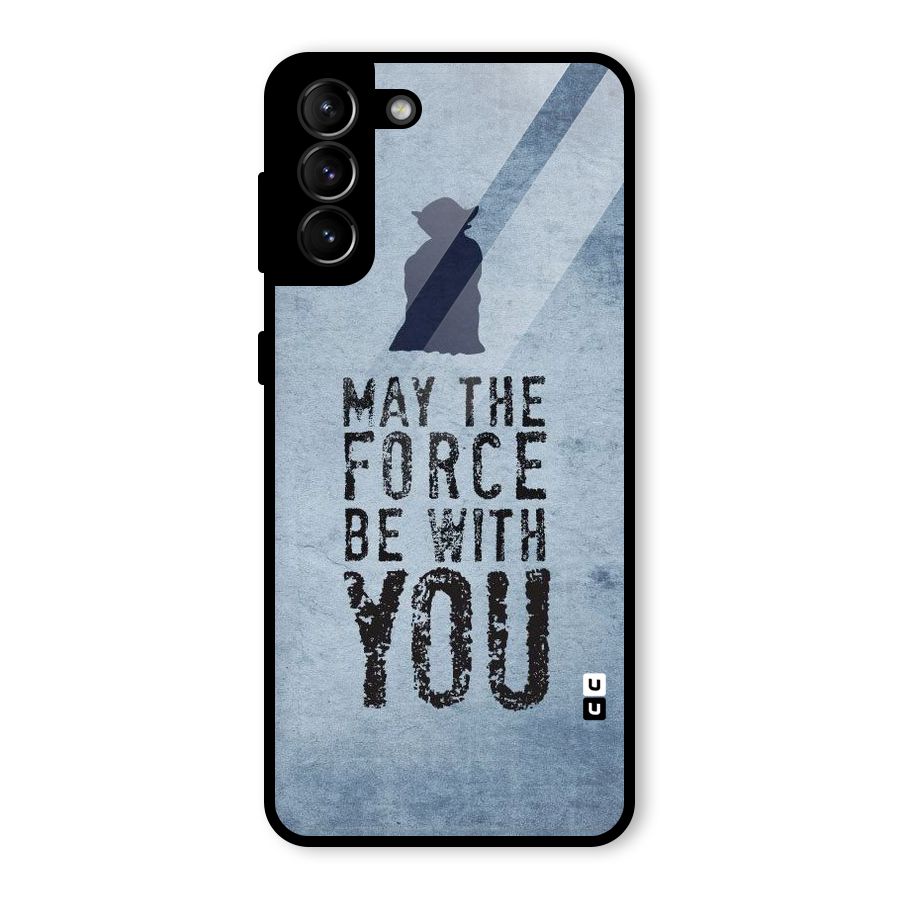 Power With You Glass Back Case for Galaxy S21 Plus
