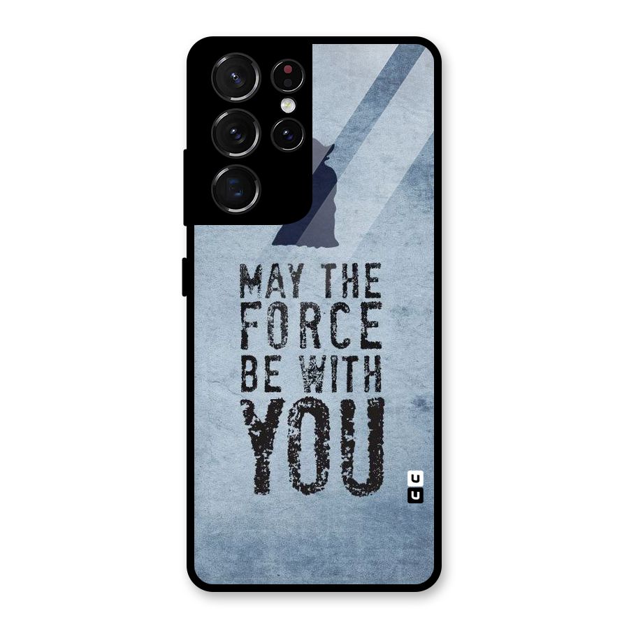 Power With You Glass Back Case for Galaxy S21 Ultra 5G