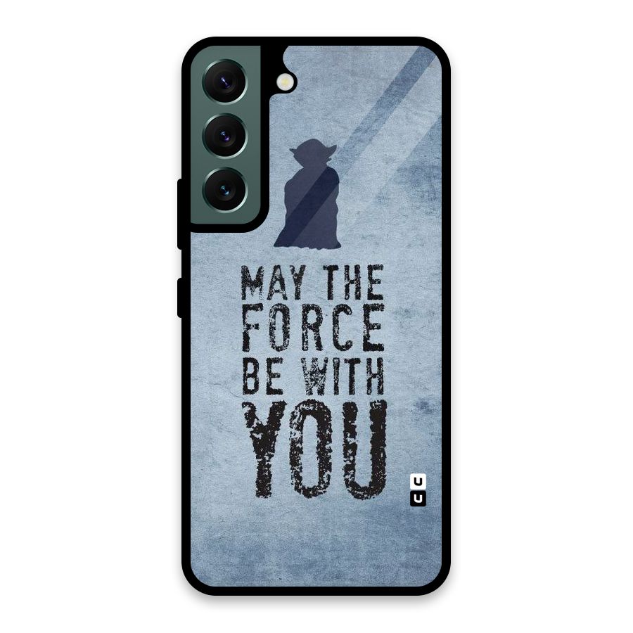 Power With You Glass Back Case for Galaxy S22 5G