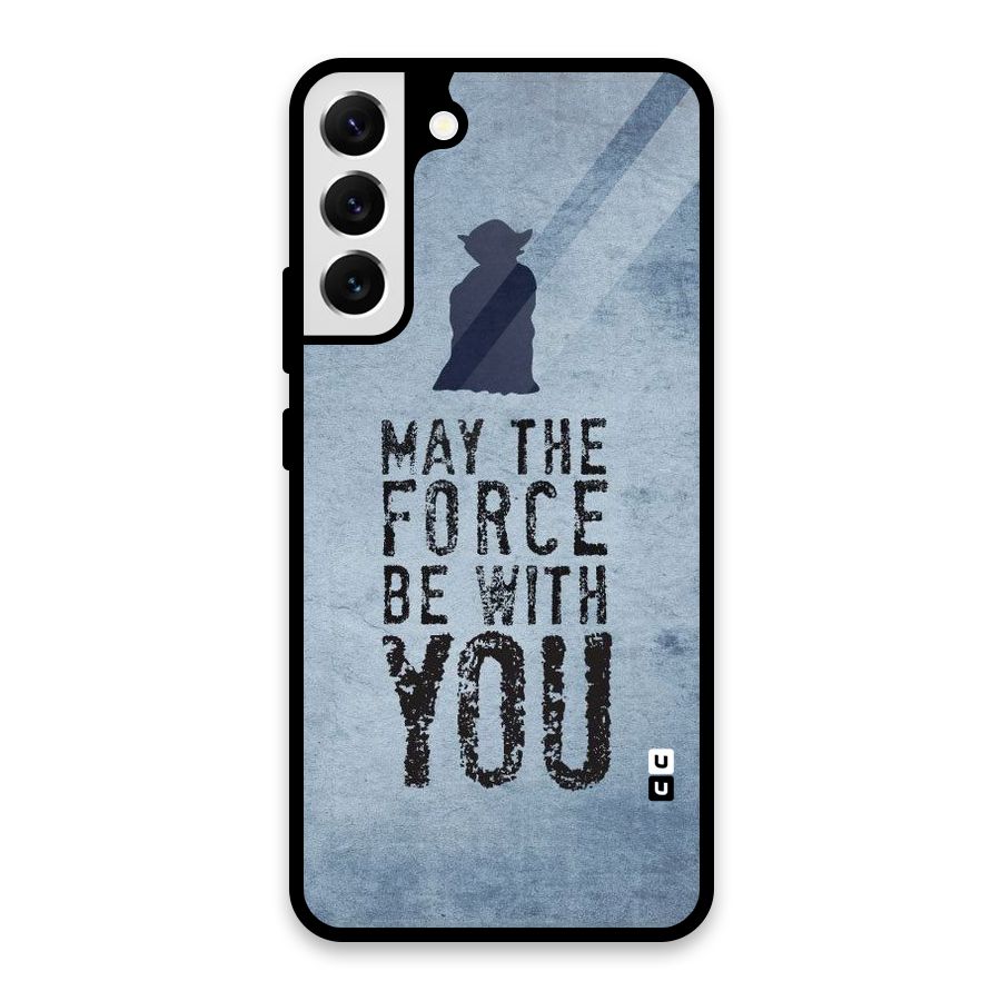Power With You Glass Back Case for Galaxy S22 Plus 5G