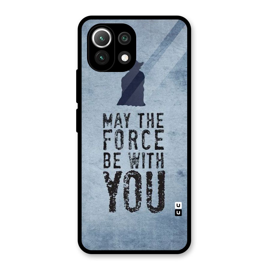 Power With You Glass Back Case for Mi 11 Lite
