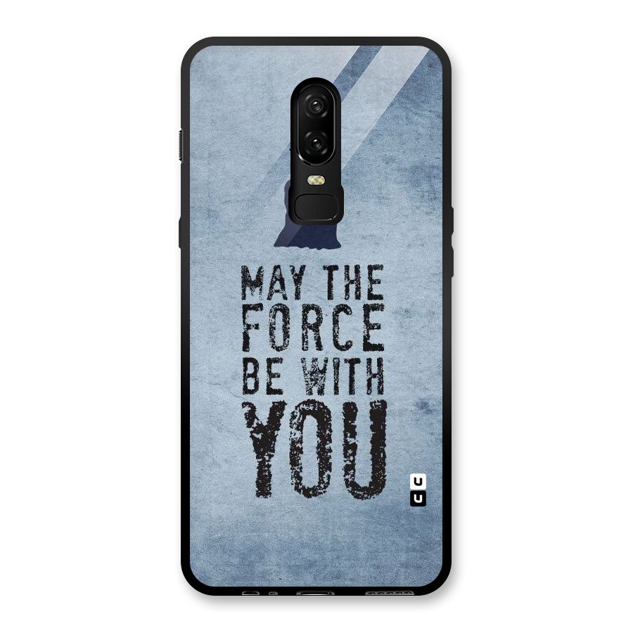 Power With You Glass Back Case for OnePlus 6