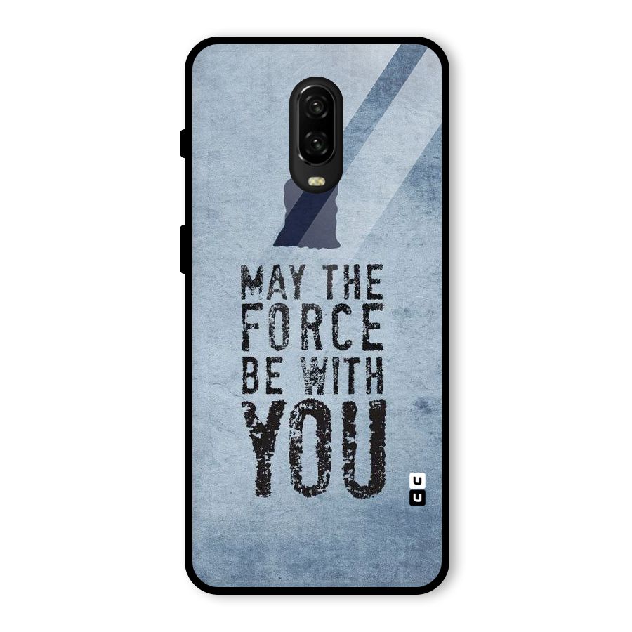 Power With You Glass Back Case for OnePlus 6T