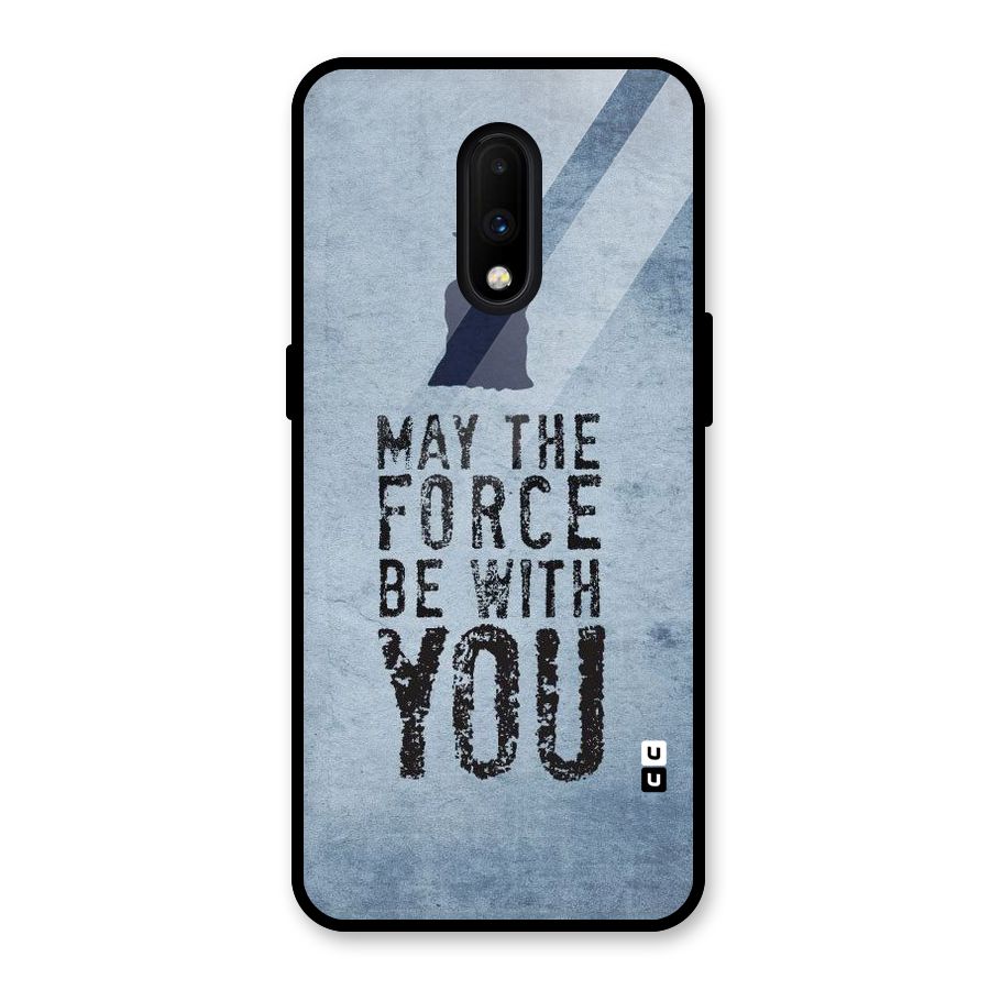 Power With You Glass Back Case for OnePlus 7