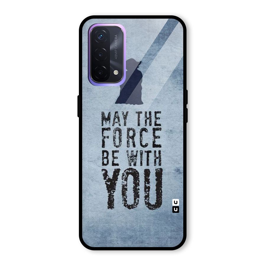 Power With You Glass Back Case for Oppo A74 5G