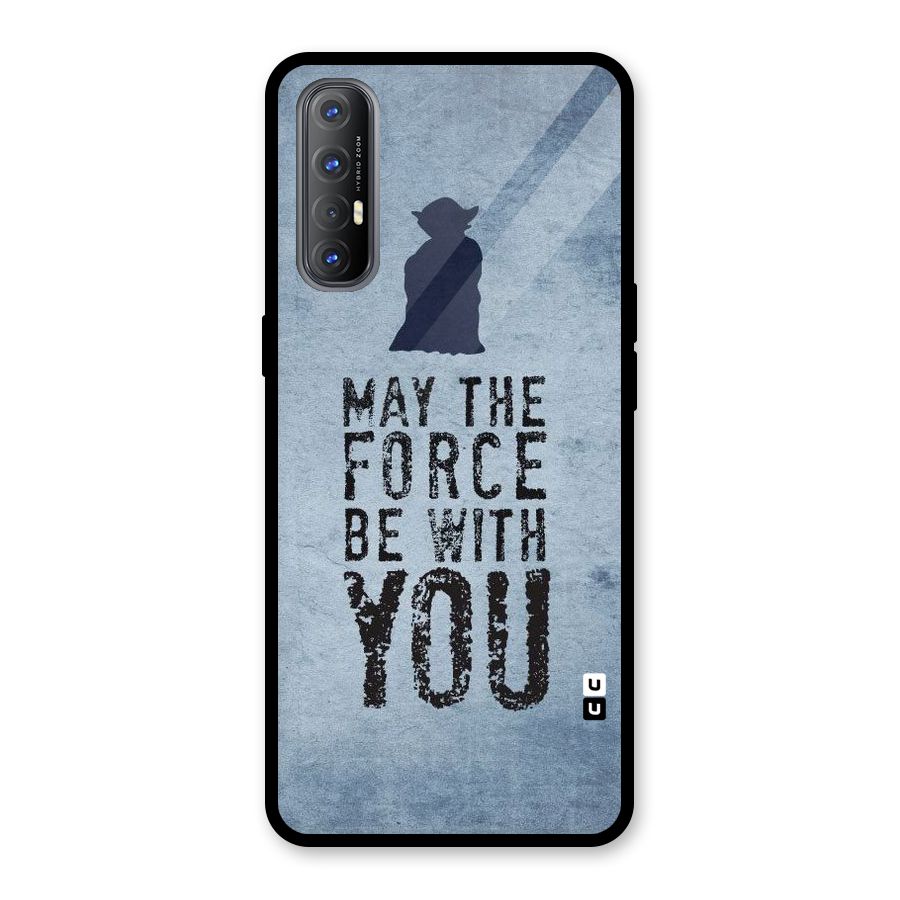 Power With You Glass Back Case for Oppo Reno3 Pro